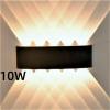 Led Indoor/Outdoor Wall Lamps Up And Down Waterproof Wall Light Aluminum Body