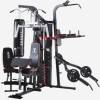 Home multi functional strength training 4 station gym fitness equipment machine